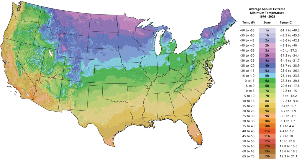 Us Plant Hardiness Zones 202423 Chere Abagael